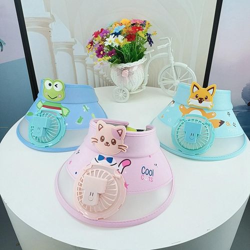 Chargable Hat Fan For Kids