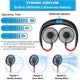 Portable Hanging Neck  Fan With Light
