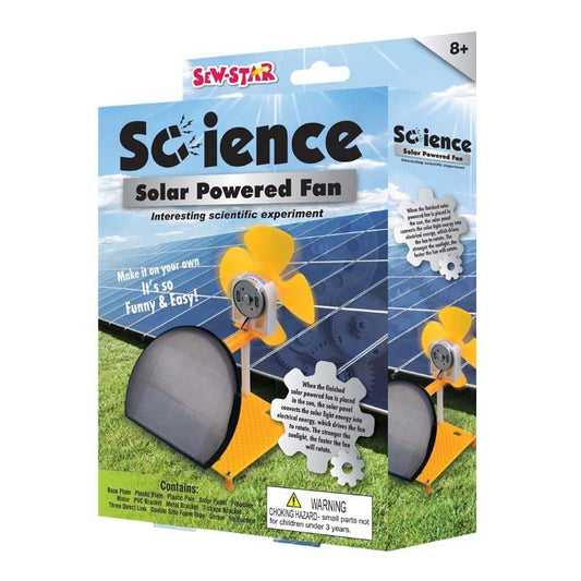 Science Solar Powered Fan
