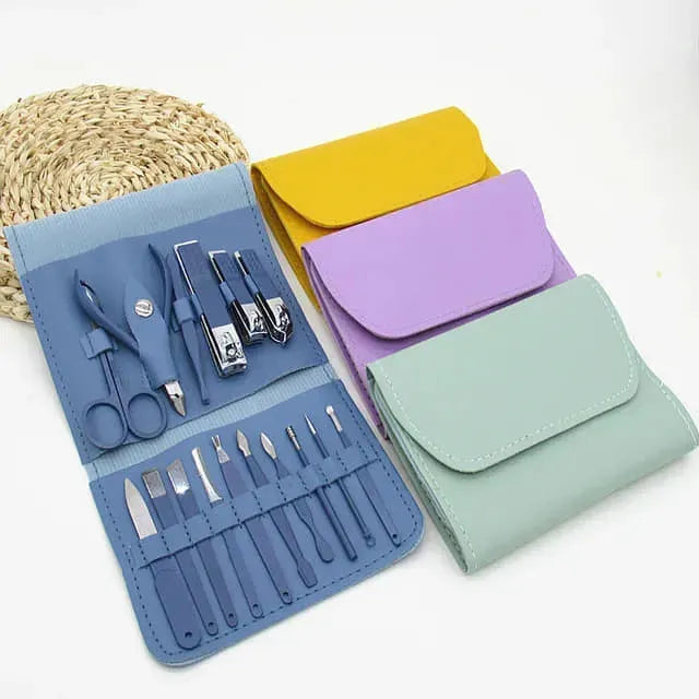16pcs Manicure Pedicure Grooming Kit