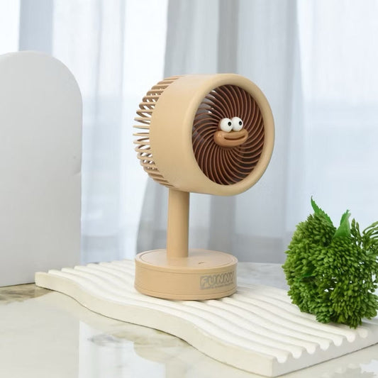 FUNNY Mini Desktop Fans – Cute, Compact & Functional