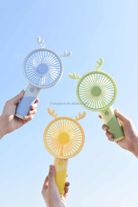 Cute Antler Portable USB Fan – Big Size